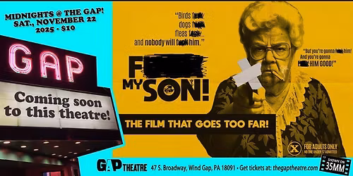 F*** MY SON (2025) in 35mm