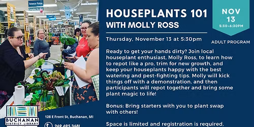 Houseplants 101 with Molly Ross