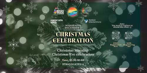 \ud83c\udf84Skeiv Jul: Feiring av julaften \/ Queer Christmas: Christmas Eve Celebration <3