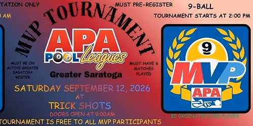 Singles MVP Tournament (Summer 2026)