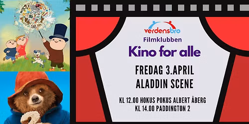 Gratis p\u00e5skekino - Hokus Pokus Albert \u00c5berg\/Paddington 2