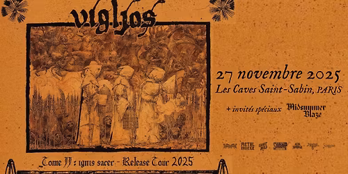 V\u00edglj\u00f3s + Midsummer Blaze \/\/ Paris, Les Caves Saint-Sabin