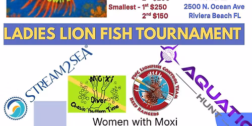 LADIES LION FISH HUNT