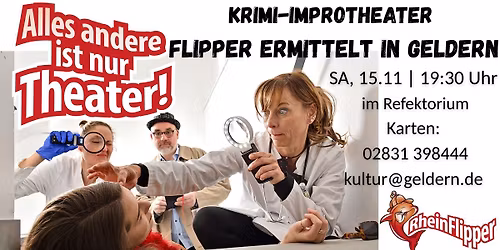 FLIPPER ermittelt in Geldern! 🐬 