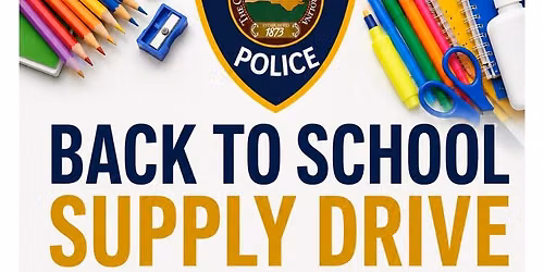 Back-To-School Supply Drive