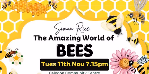 November Meeting - The Amazing World of Bees with Simon Rice