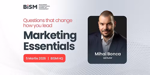 Questions that change how you lead: Marketing Essentials