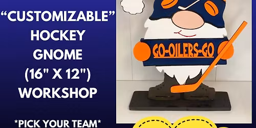 Customizable Hockey Gnome