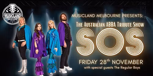 SOS The Australian ABBA Tribute Show @ Musicland Melbourne