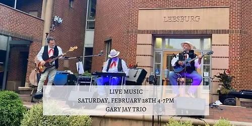 Live Music by Gary Jay & The Fire