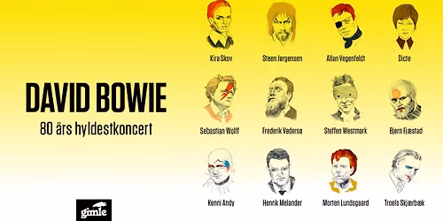 David Bowie 80 - En hyldest koncert på Gimle