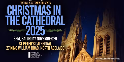 Festival Statesmen - Christmas in the Cathedral 2025