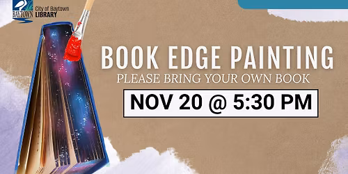 Book Edge Painting