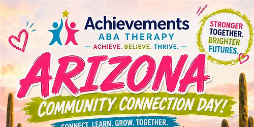 Arizona Community Connection Day - Achievements ABA Therapy