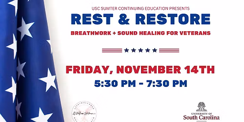RESET & RESTORE: Breathwork + Sound Healing for Veterans