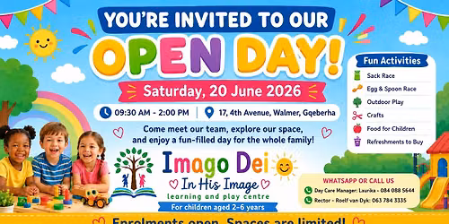 Open Day @ Imago Dei Learning Center