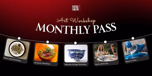 Art Workshops Monthly Pass