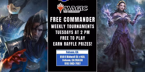 Free-Play Commander! Folsom Store Event