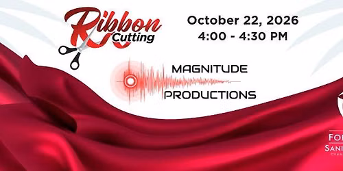 Ribbon Cutting: Magnitude Productions