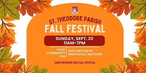 2026 St. Theodore Fall Festival