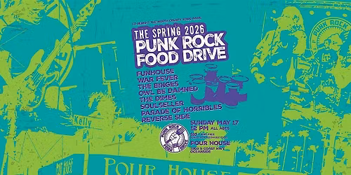 The Spring 2026 Punk Rock Food Drive