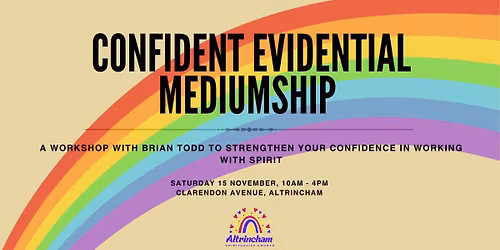 WORKSHOP_Confident Evidential Mediumship with Brian Todd