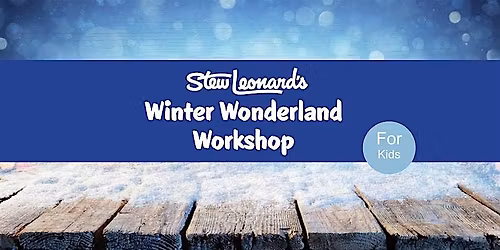 Winter Wonderland Workshop for Kids