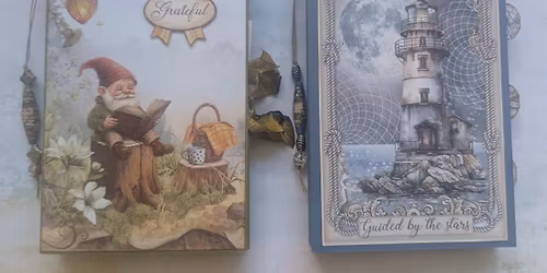 No-sew Mini Journal\/Album Two Ways