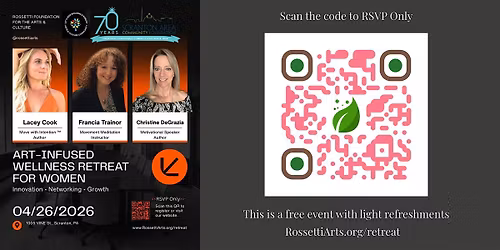 Art-Infused Wellness Retreat for Womer