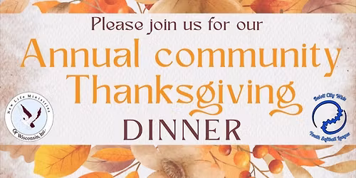 FREE Annual Community Thanksgiving Dinner
