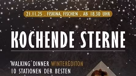 KOCHENDE STERNE " Winter Edition "