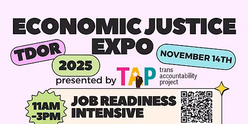 TDOR 2025 ECONOMIC JUSTICE EXPO - Professional Portraits