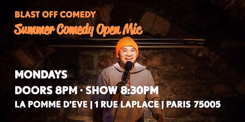 Summer Comedy Open Mic in English | August 20