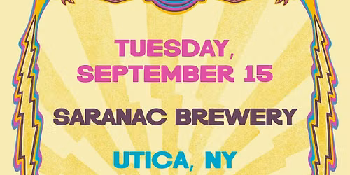 Dark Star Orchestra LIVE at Saranac Brewery Sept 15