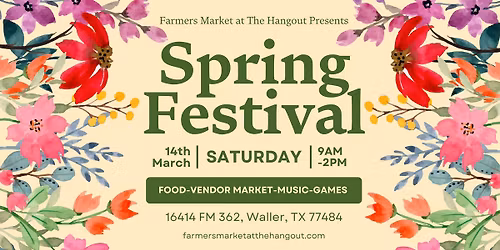 Spring Festival & Market at The Hangout