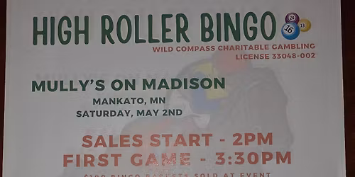 High Roller Bingo is back at Mully's On Madison
