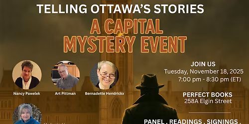 A Capital Mystery Event at Perfect Books