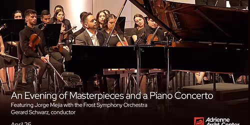 An Evening of Masterpieces and a Piano Concerto