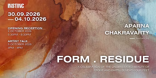 Artist Talk, forms . residue