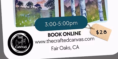 Watercolor Wednesday- Lavender Landscapes