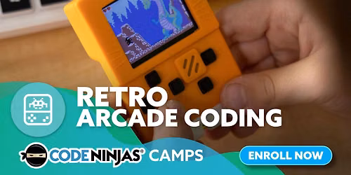 Retro Arcade Coding Summer Camp \ud83d\udd79\ufe0f
