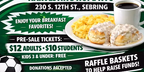 Support the Lady Warriors Soccer Team Breakfast
