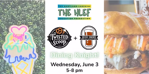 The Twisted Scoop & Beer Snobs Dining Knight