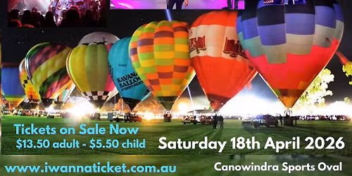 Canowindra Balloon Glow 