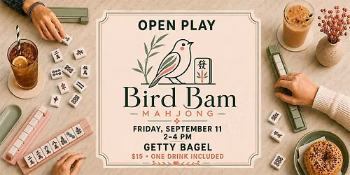 Bird Bam Mahjong Pop-Up: Social Play (Sept 11)