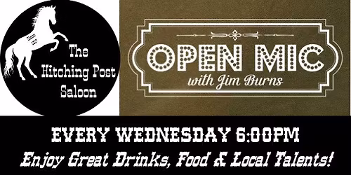 Open Mic Night w\/Jim Burns!