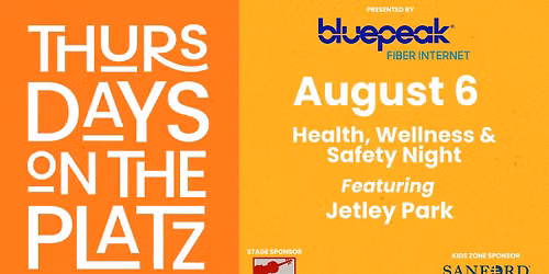 Thursdays on the Platz: Health, Wellness & Safety Night with Jetley Park