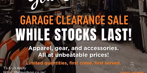 Garage Sale Rev Up your Savings