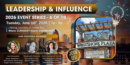 Happiness & Renewal! A Lifelong Learners of Tampa Bay Event \u2013 January 2026!