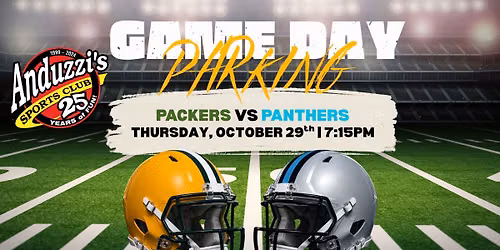 Packers vs. Panthers Game Day Parking